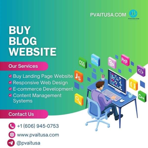 Buy Blog Website