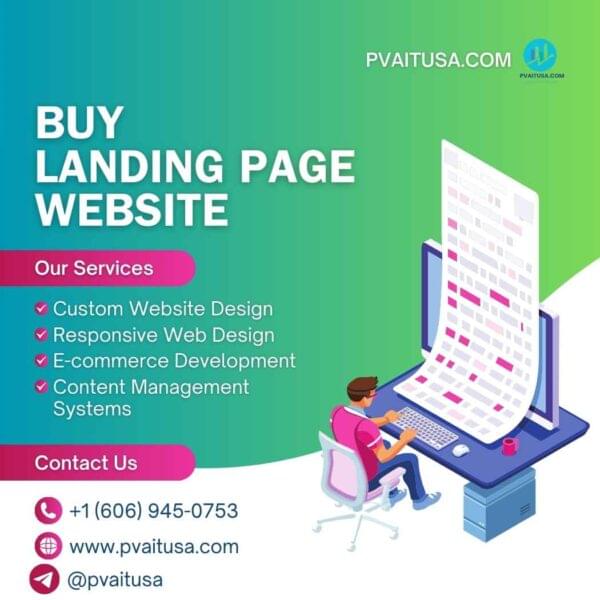Buy Landing Page Website