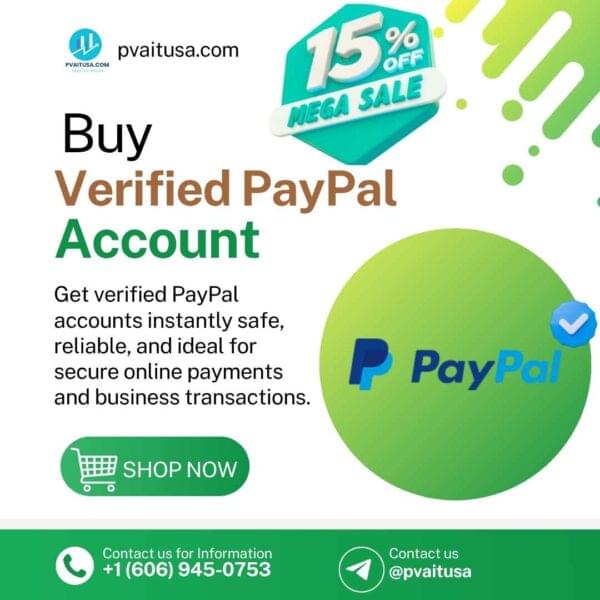 Buy Verified paypal accounts