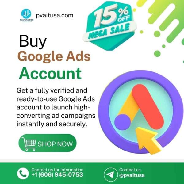 Buy Google Ads Account